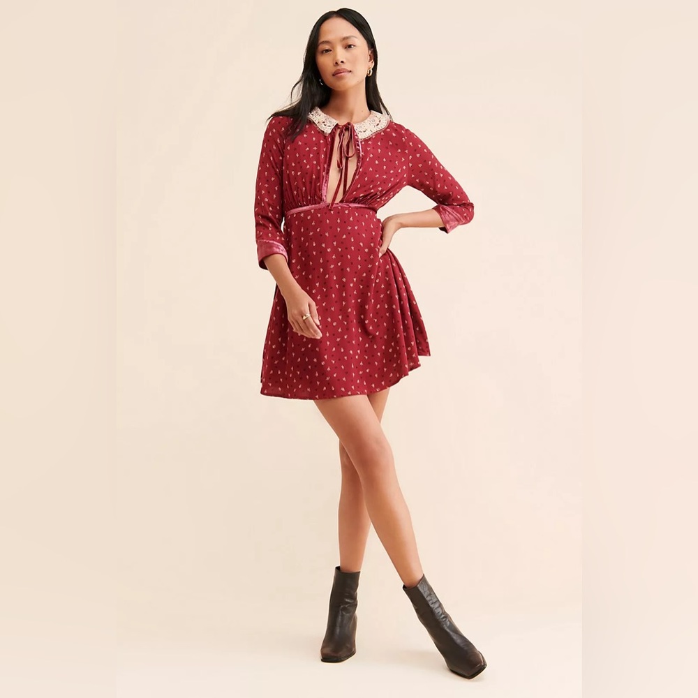Free People Delfina Mini Dress NWOT